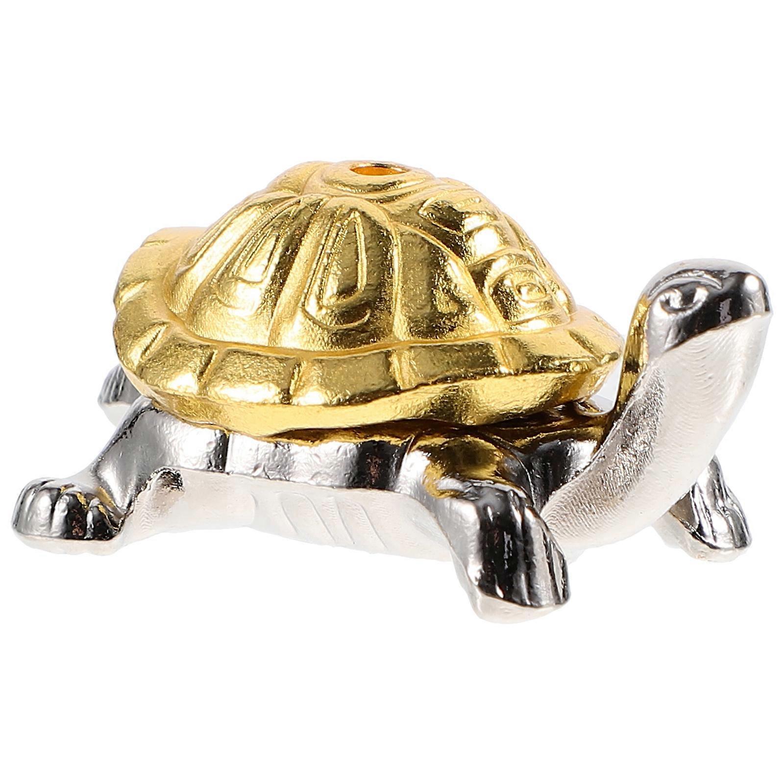 Burning Holder Fragrance Sticks Turtle Shape Home Decor Incense Burning Meditation Style 1Set