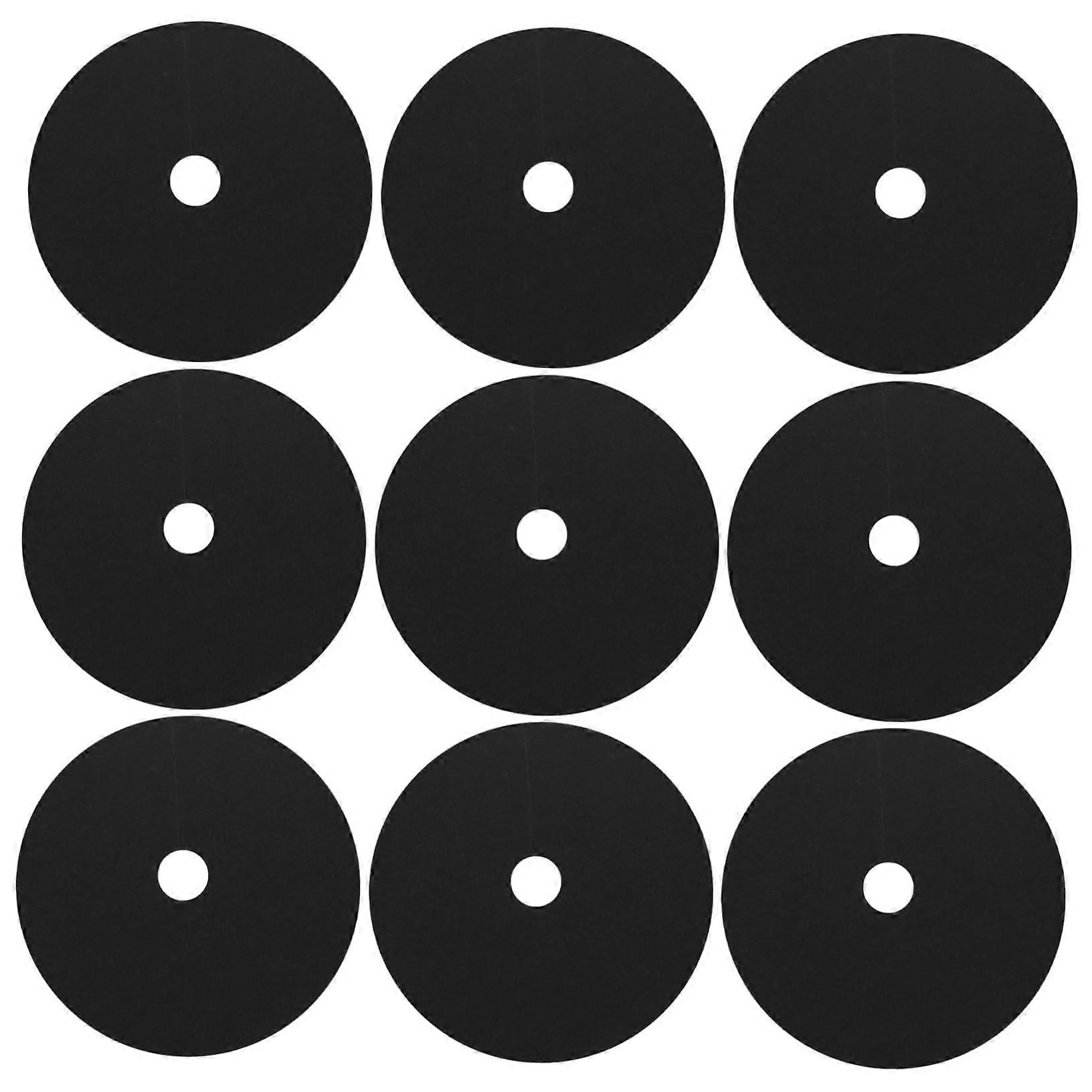Anti-Grass Garden Fabric Cover Mat Pack of 10 Tree Protection Disc Mulch Ring Fleece Plant Cover for Trees