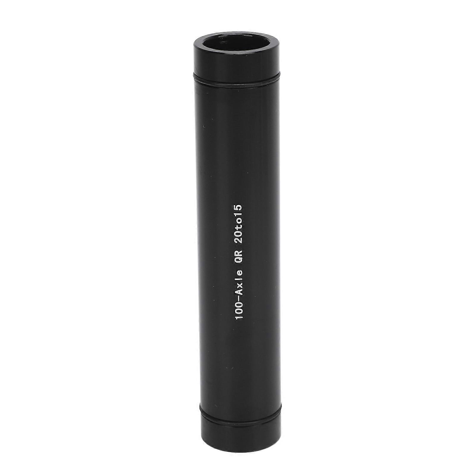 Axe de fourche de roue de vélo 100 mm en alliage d'aluminium, adaptateur de moyeu d'axe traversant de 20 mm à 15 mm pour VTT