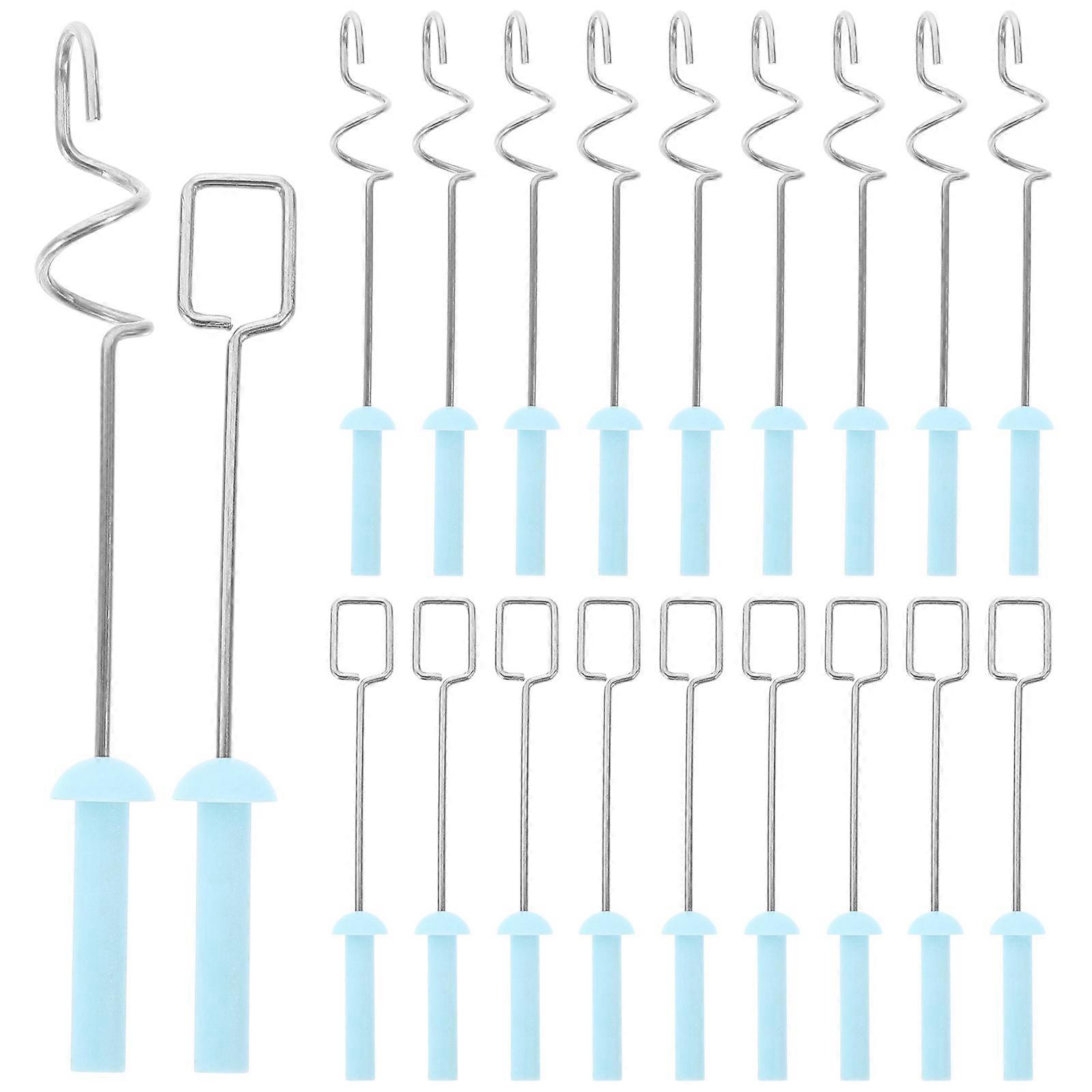 Color Blending Tool Pigment Replacement Heads Paint Stirring Accessories 8.4X1.1cm Mixing 20Pcs