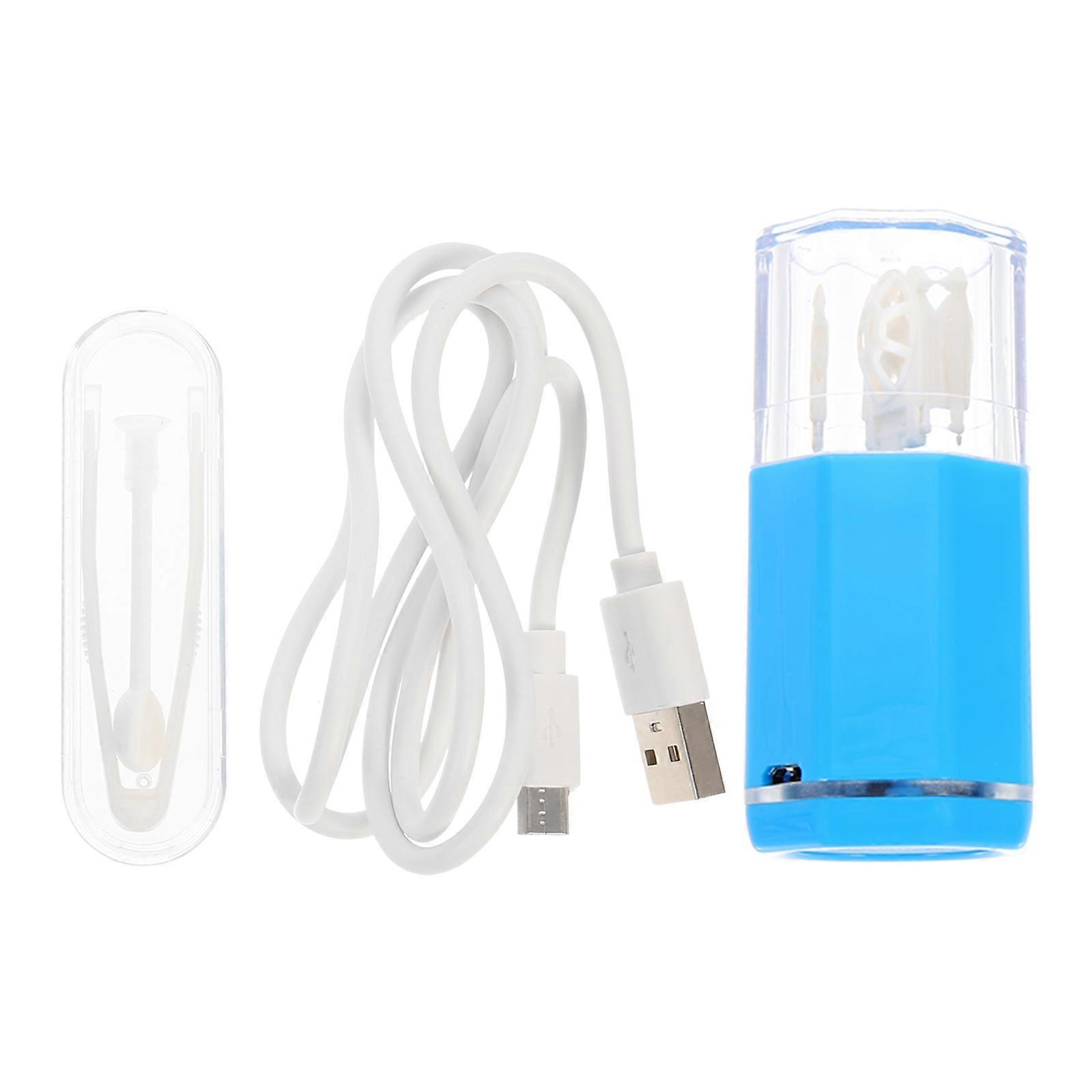 Automatic Lens Cleaner Contacts Lenses Cleaner Compact Design For Lenses Travel ABS Material Protein Removal 1 Set