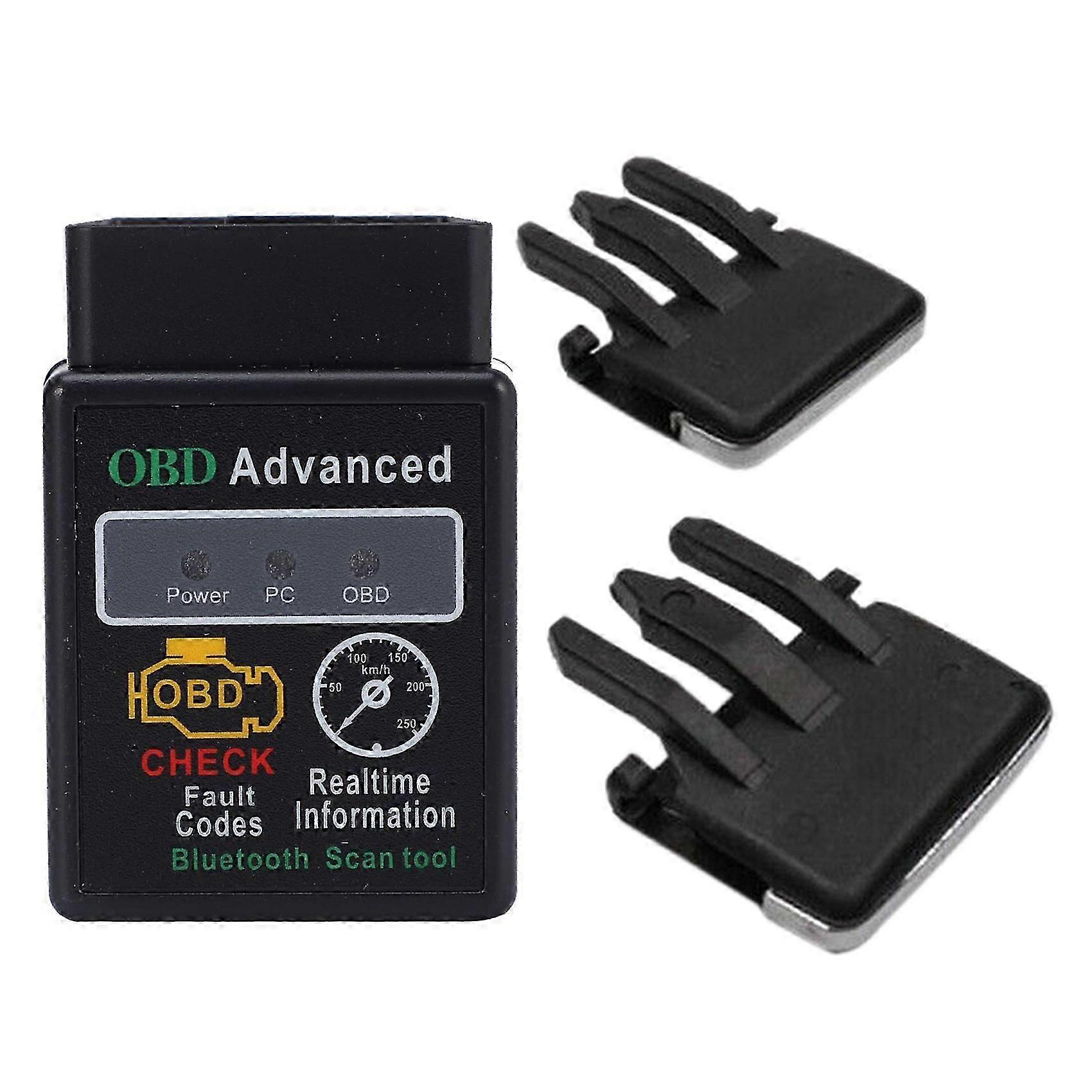1 Pcs OBD CAN BUS Check Engine Auto Diagnostic Scanner Tool & 2 Pcs Front Center Side Air Vent Outl