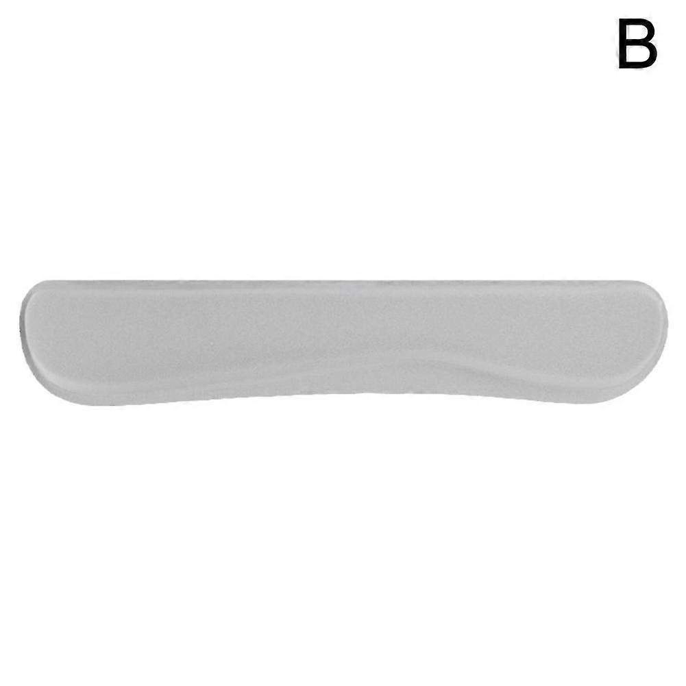 1X keyboard Wrist Rest for mouse Wrist Rest for Office E gray one-size - Ergonomic Wrist Support