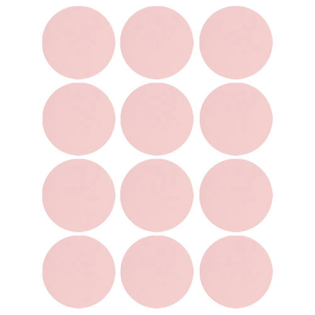 Rubber Block Stamp Diy Blocks Round TPR For Art Lovers 12Pcs