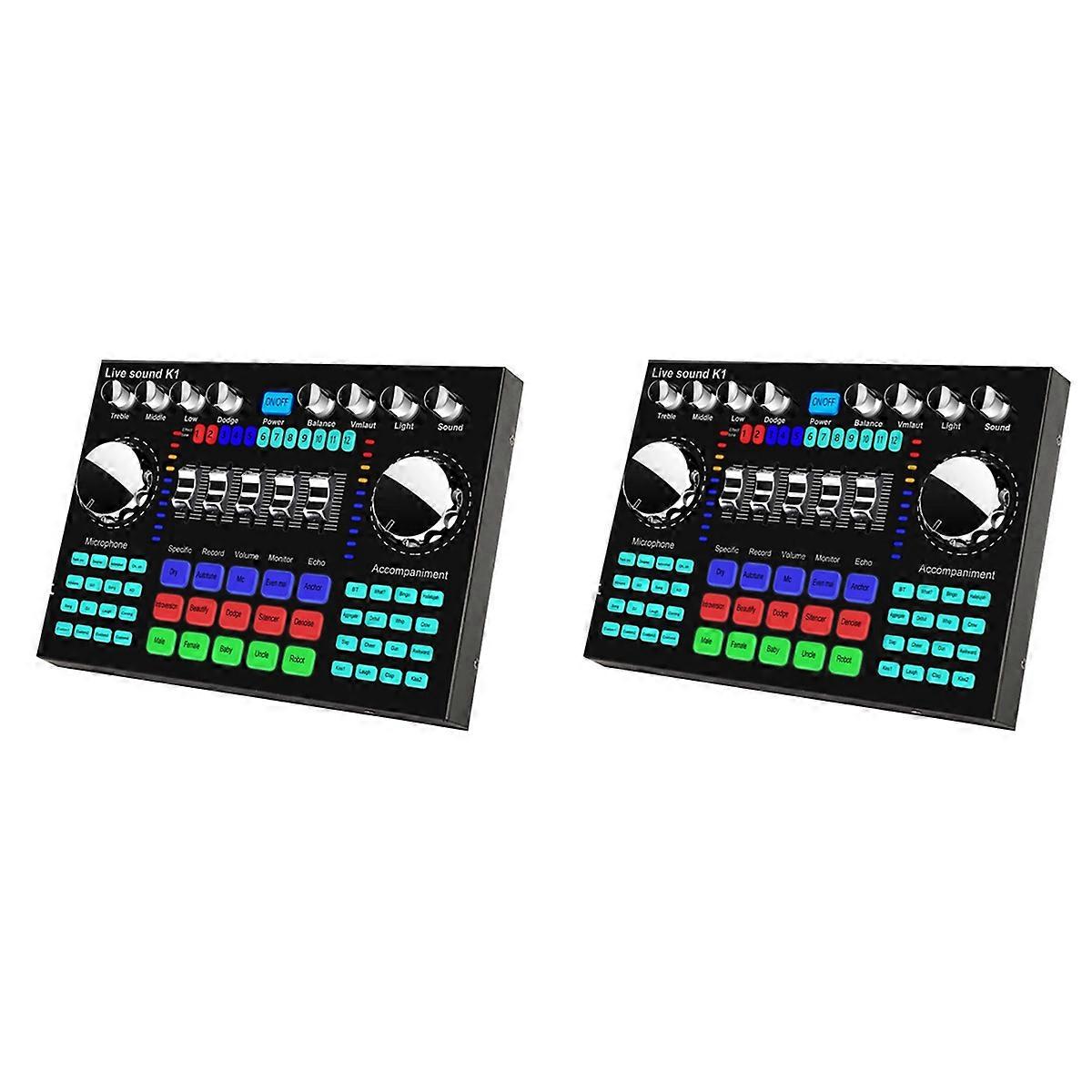 K1 Live Sound Card Portable Bluetooth Sound Card
