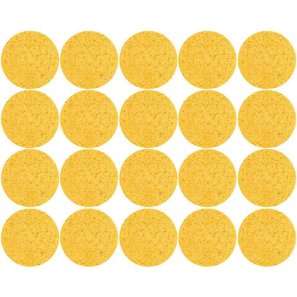 Make Up Puff Reusable Face Sponges Exfoliating Daily Use 6X6CM 20Pcs