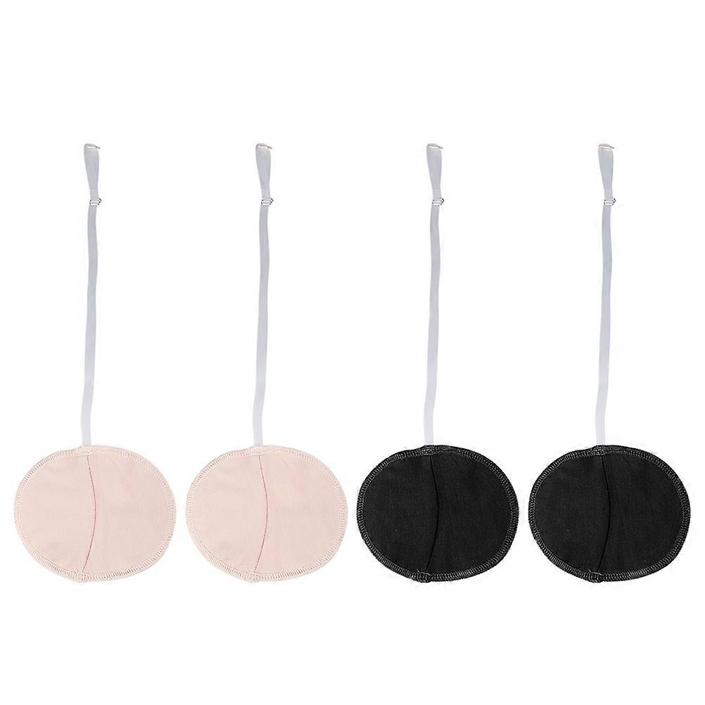 Anti Sweat Armpit Protector Reusable Underarm Pads for Women Clothing 12.5x9.5x0.6cm Prevent Sweat Penetration 2 Pairs