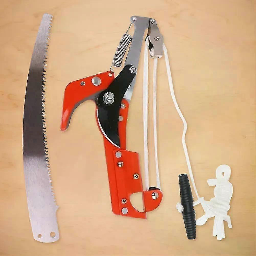 High-Altitude Extension Lopper Branch Scissors Extendable Fruit Tree Pruning Saw Cutter Garden Fruit Picker Shears Trimmer Tools