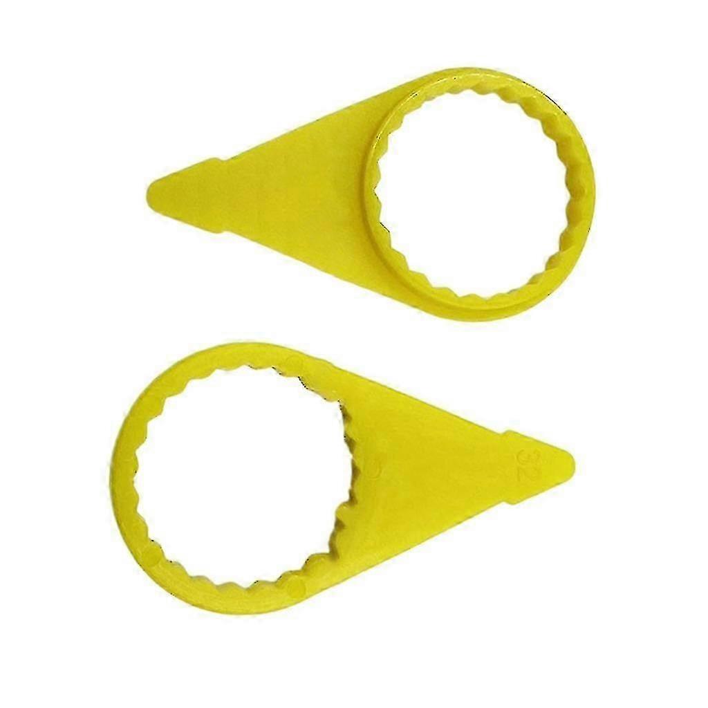 Gula hjulmutterindikatorer för lastbilssäkerhet - 200-pack