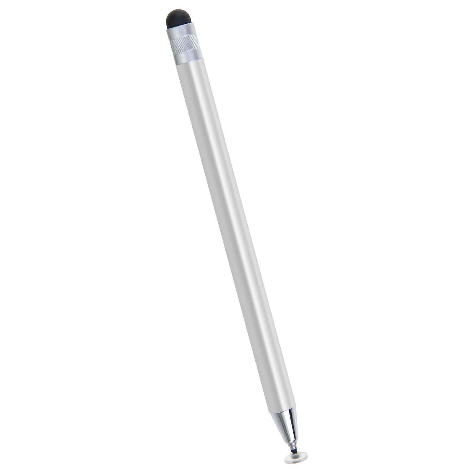 Stylus for Touch Screens, Round Disc Pen  Silicone Stylus for Touch Screens  Gray