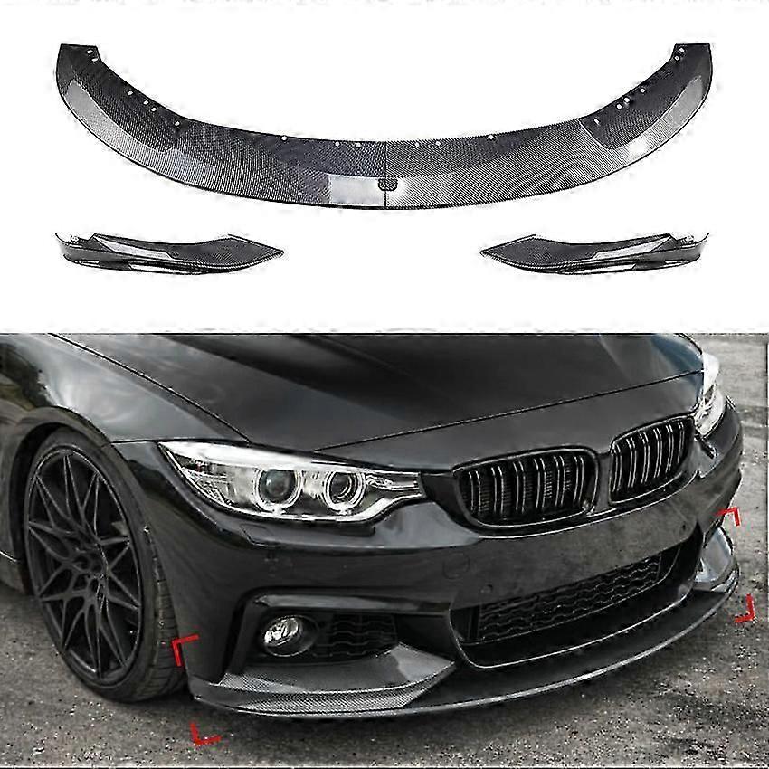 Passer til BMW 4-serien F32 F33 M-tech 2014-2020 Mp Front Corner Front Lip And Front Spade Modifikasjon
