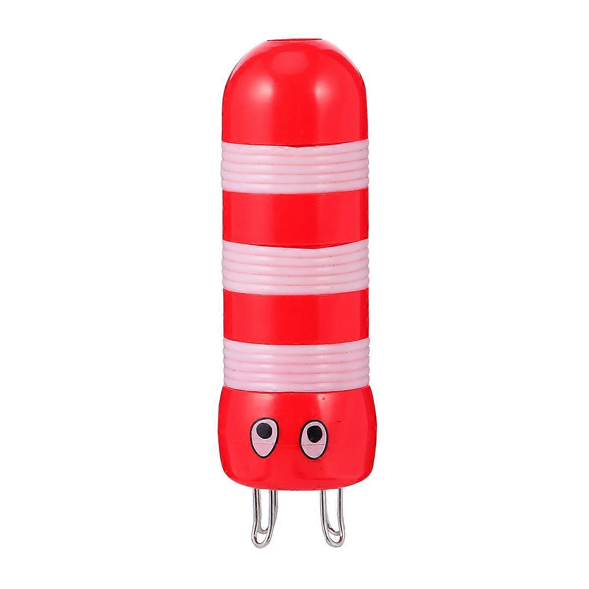 Small Knitting Machine Rope Braid Machine Flower Knitting Weaving Tool For Knitter Home Use Red 10X3CM Compact Weaving 1Set