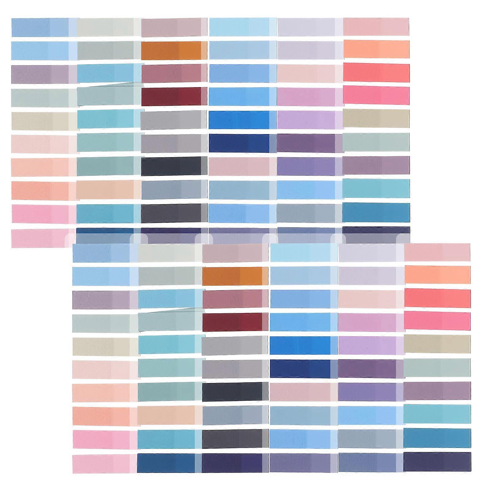 Household Highlight Strips School Supplies Rectangular Shape Simple Design For General Users Small 1Set