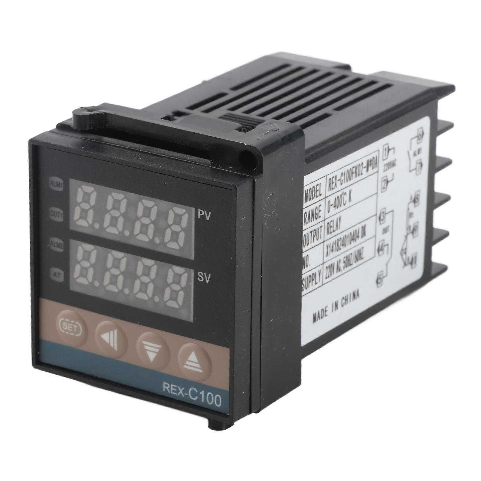 BERM PID Thermostat Digital Adjustable Display Temperature Controller Switch 220V