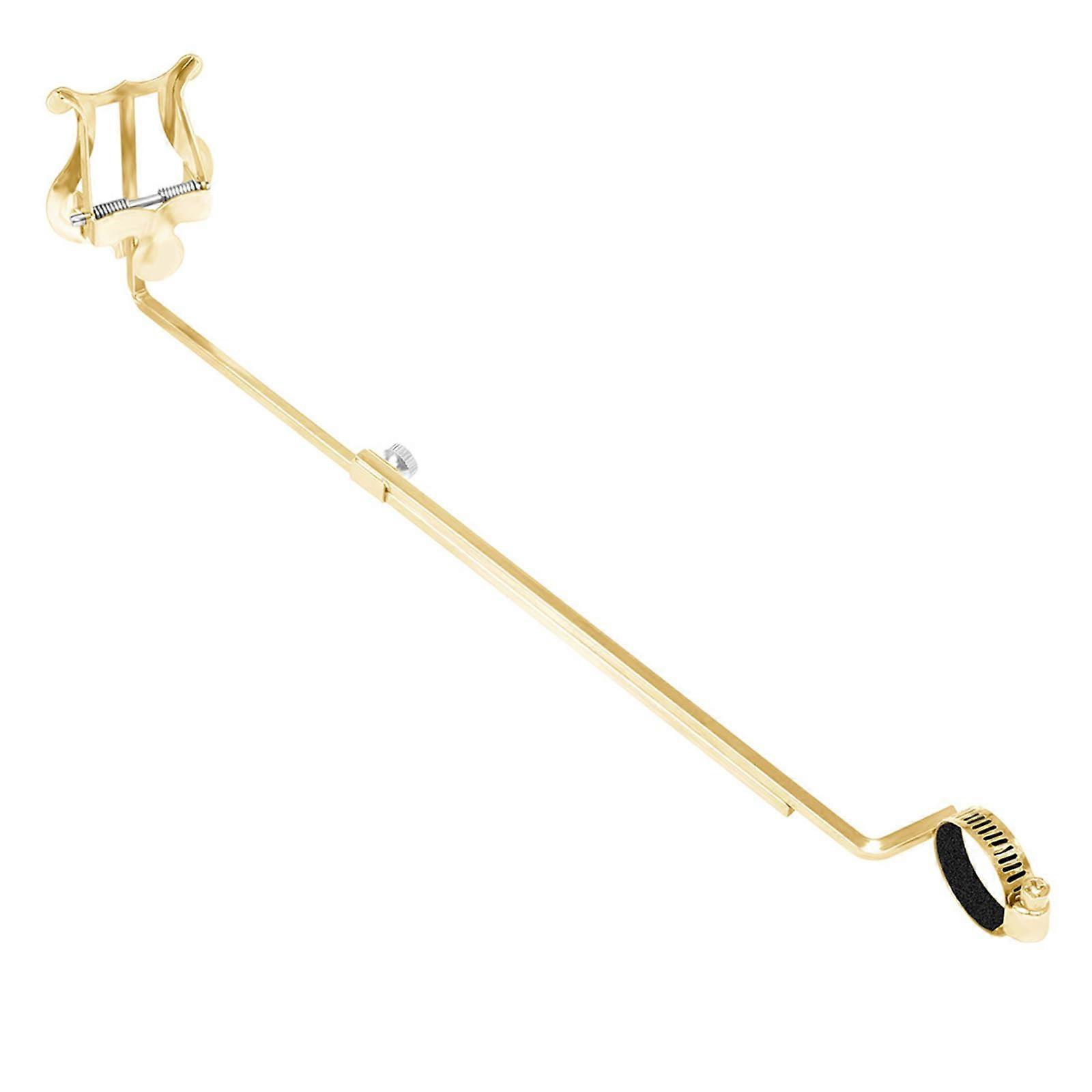 Adjustable Portable Flute Music Stand, Small Music Holder, Metal Clip, Suitable for Woodwind Instrument Performances
