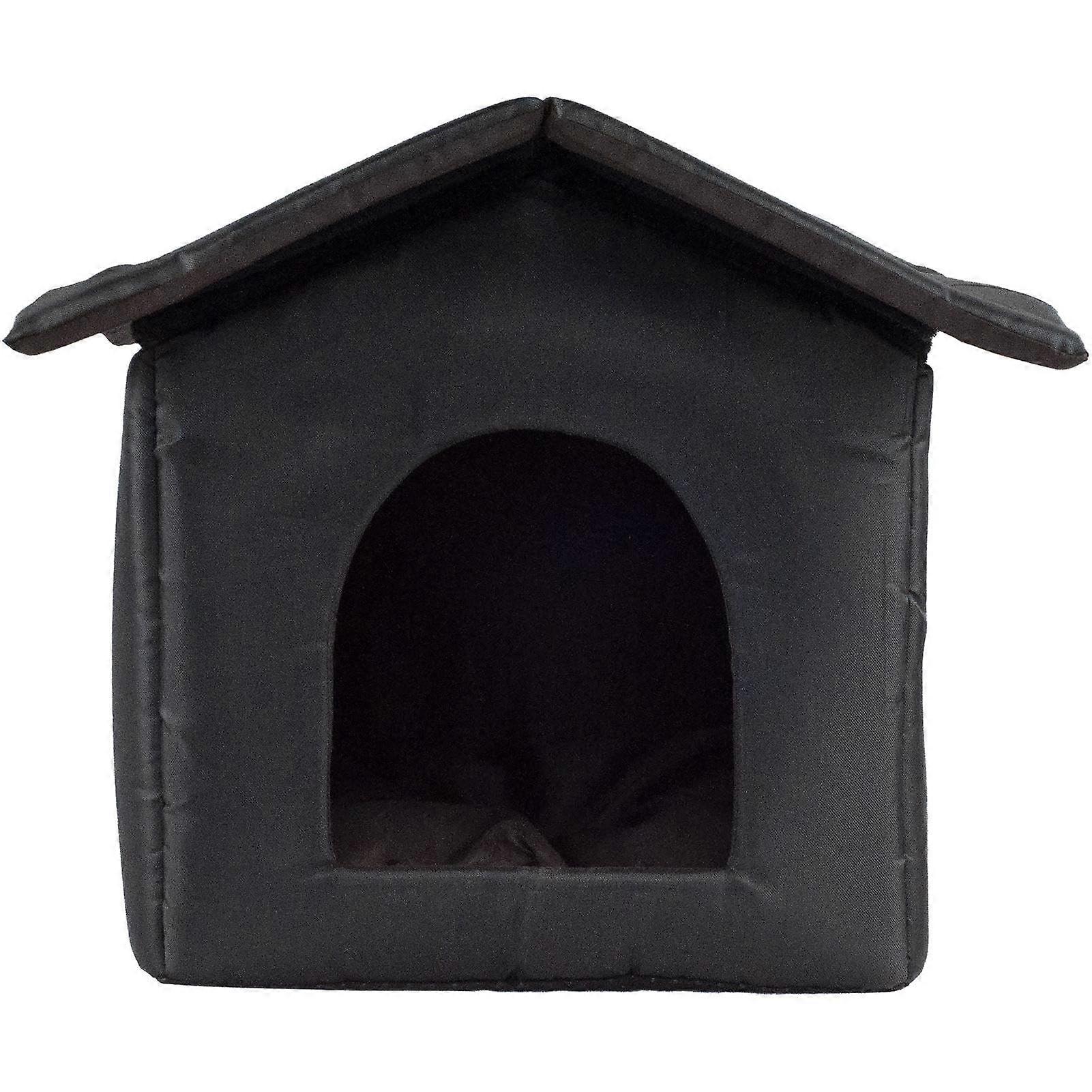 Cosy Outdoor Animal Shelter for Small Dogs, Cats, and Rabbits - Warm Winter House, Weather-Resistant, Spacious Design