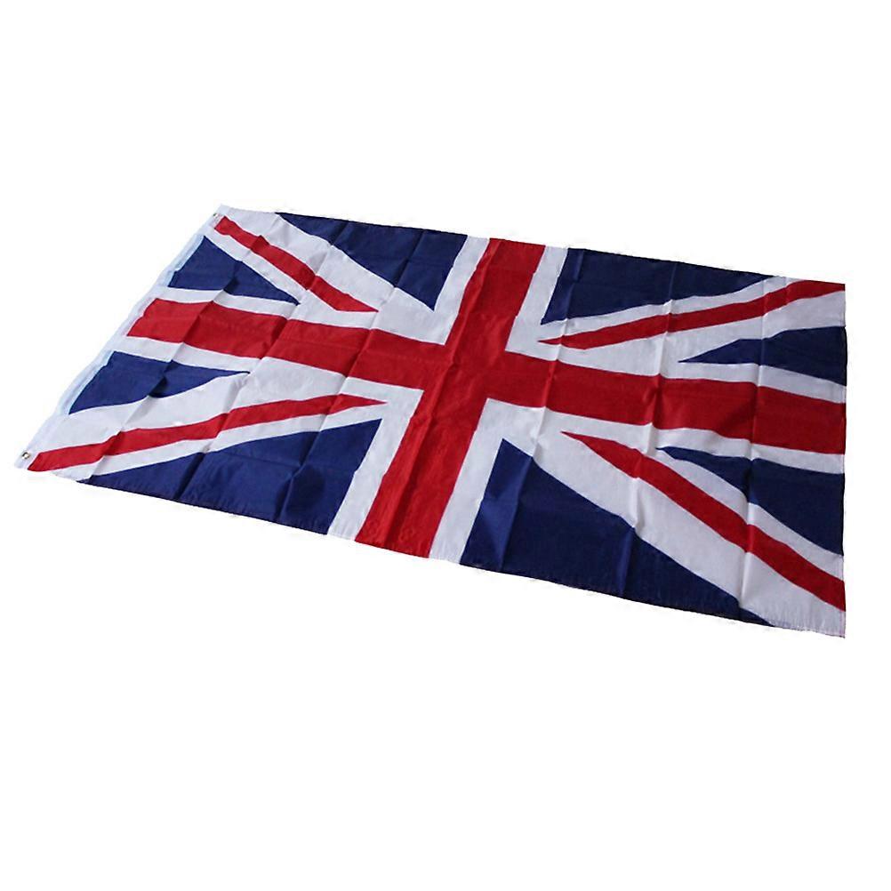 Garden Flags Uk Banner Polyester National Design 90 X 150Cm Double Stitched Edge For Festivals 1Pcs