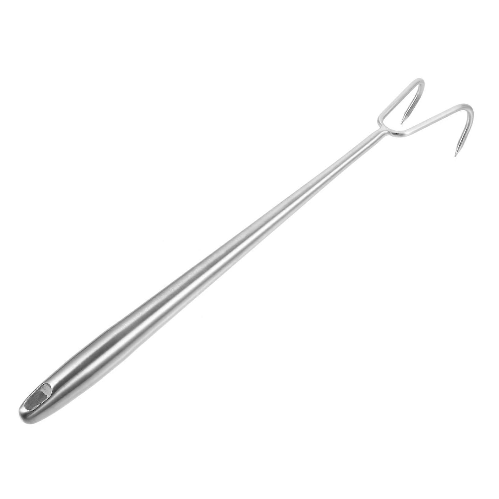Stainless Steel Grill Meat Hook for BBQ, Grilling, Roasting Meat