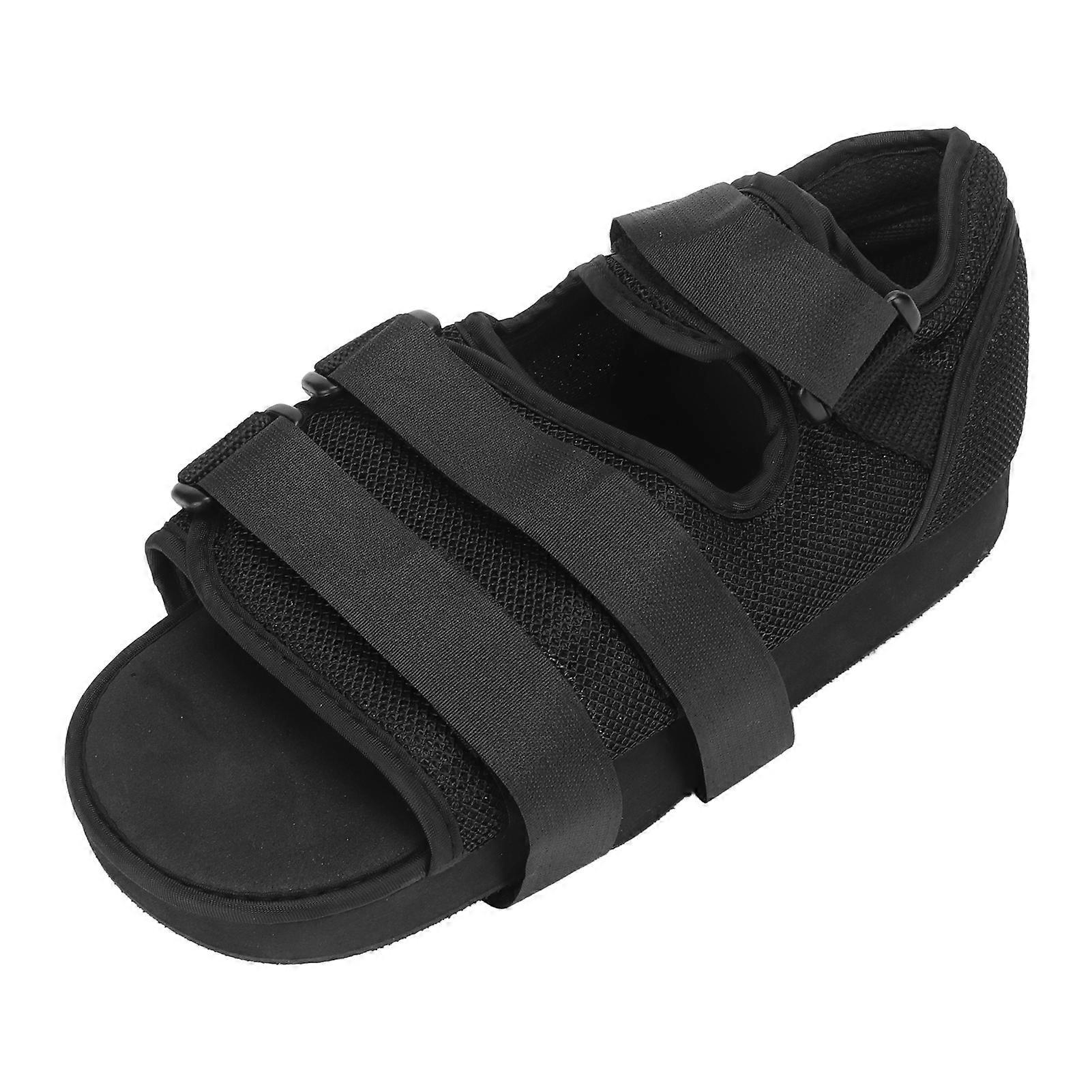 أحذية ما بعد جراحة إصبع القدم تقلل من الضغط مقدمة القدم تفريغ الشفاء جبيرة القدم للنساء الرجال L 43-44