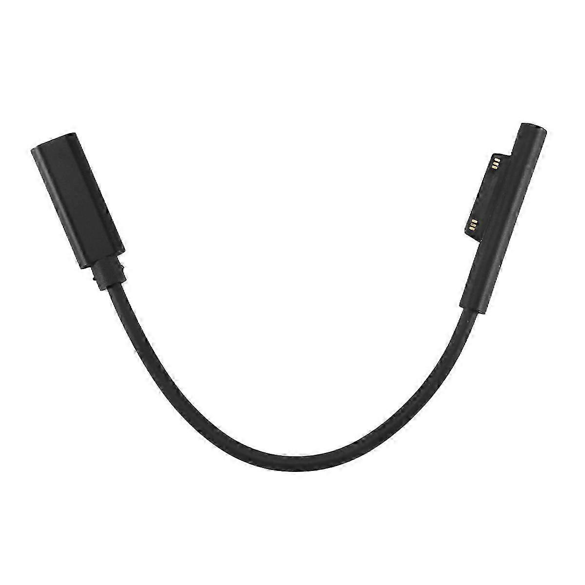 Para SURFACE, conéctelo al cable de carga USB-C compatible con SURFACE Pro7, Go2 Pro6, 5/4/3, portátil1/2/3 y
