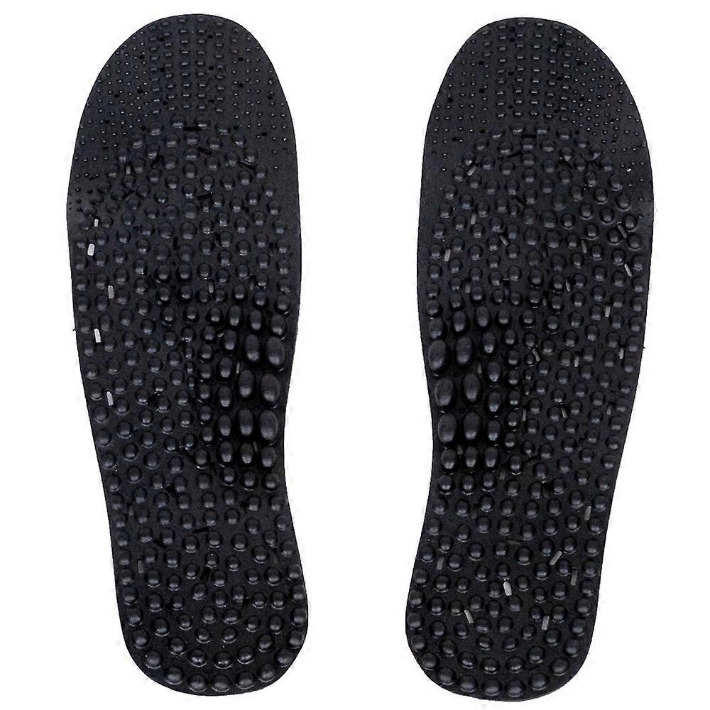 1 Pair Negative Ion Insoles Far Infrared Magnetic Foot Massage Insoles
