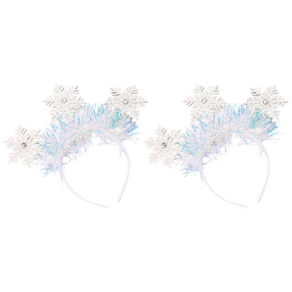 Here's a refined and engaging product description for your **Christmas Snowflake Headbands**:
πβ¨ **2pcs Christmas Snowflake Headbands β Adorable