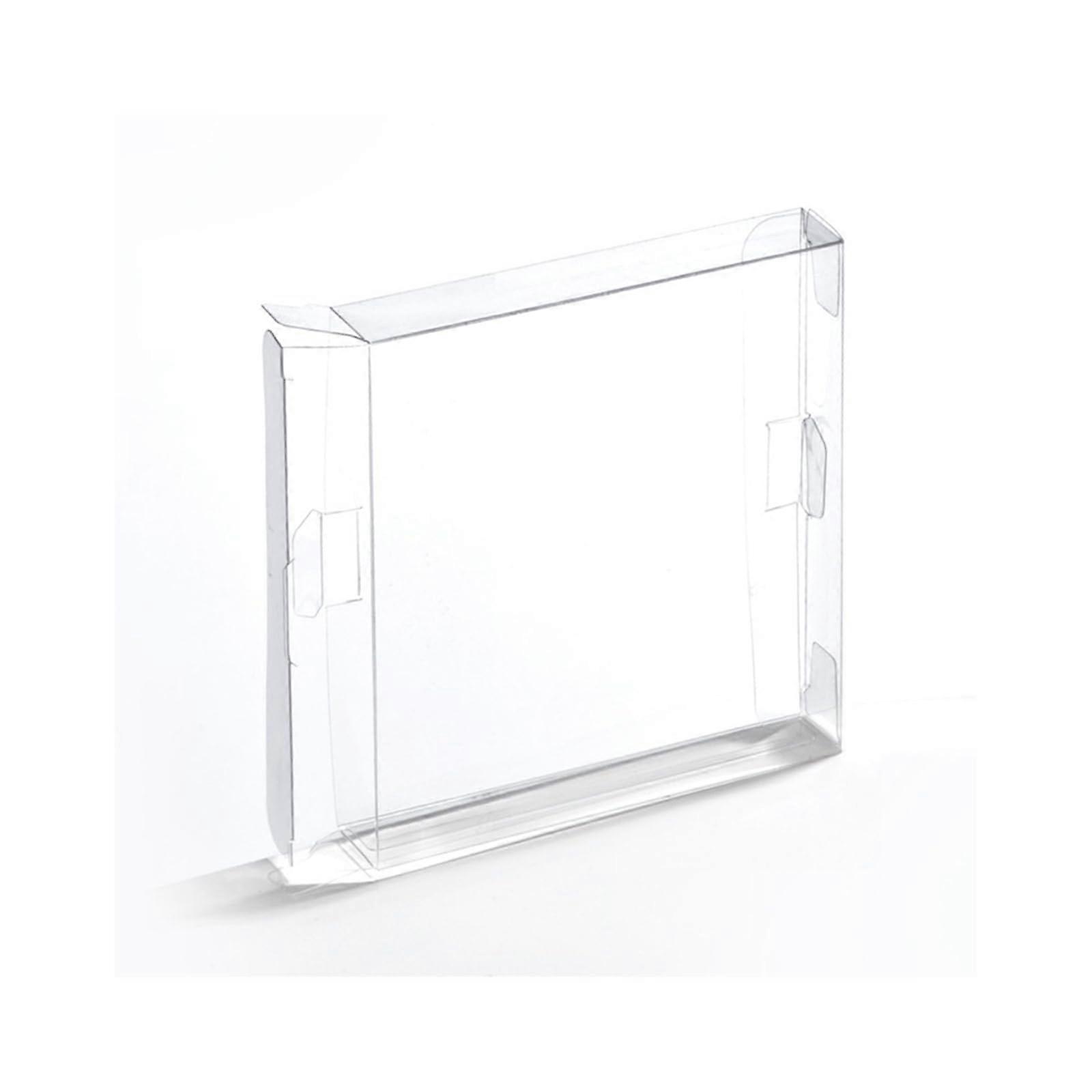10 Piece Case Set Clear Playing Card Storage Tray Acrylic For Game Boy Display Collection Box Compatible With GBA Games
