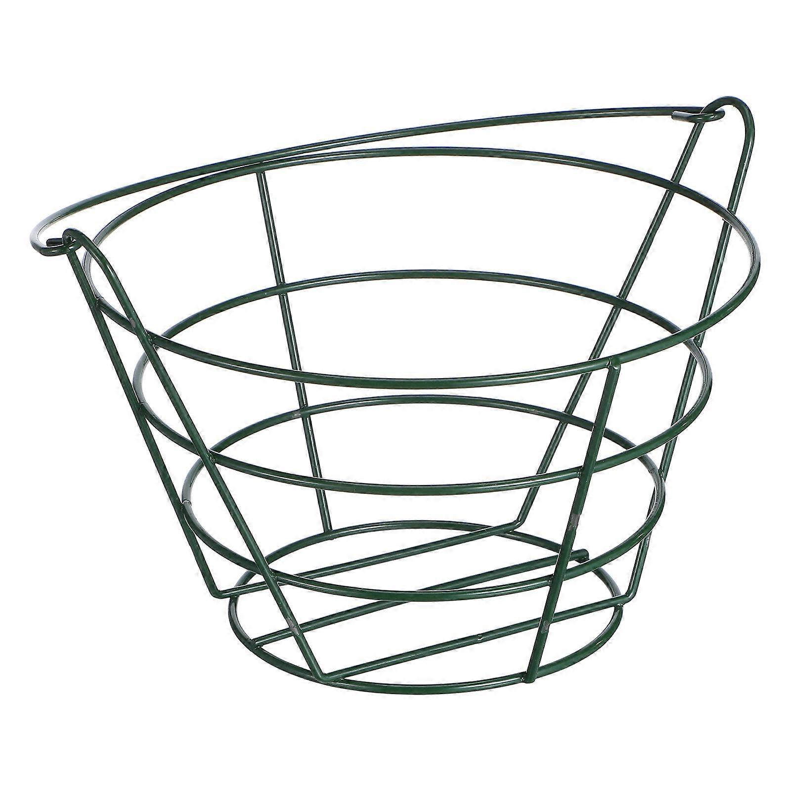 Golf Ball Baskets Metal Large Capacity Lightweight Portable Backyard Practice Golf Course 1Set