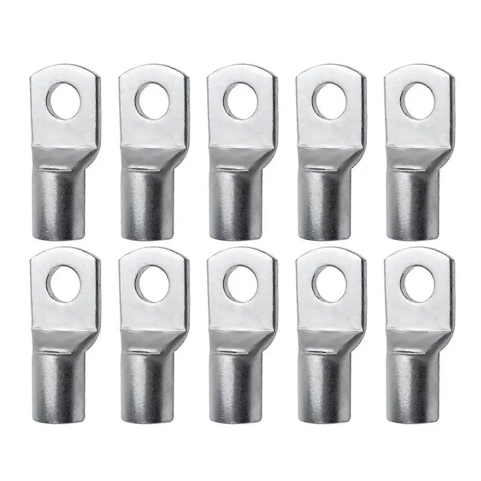 SC Type Wire Nose Terminal Crimp Connector Kit 16-35 mm2 Tinned Copper Lugs SC16-6 SC25-6 SC35-6 (10pcs SC25-8)