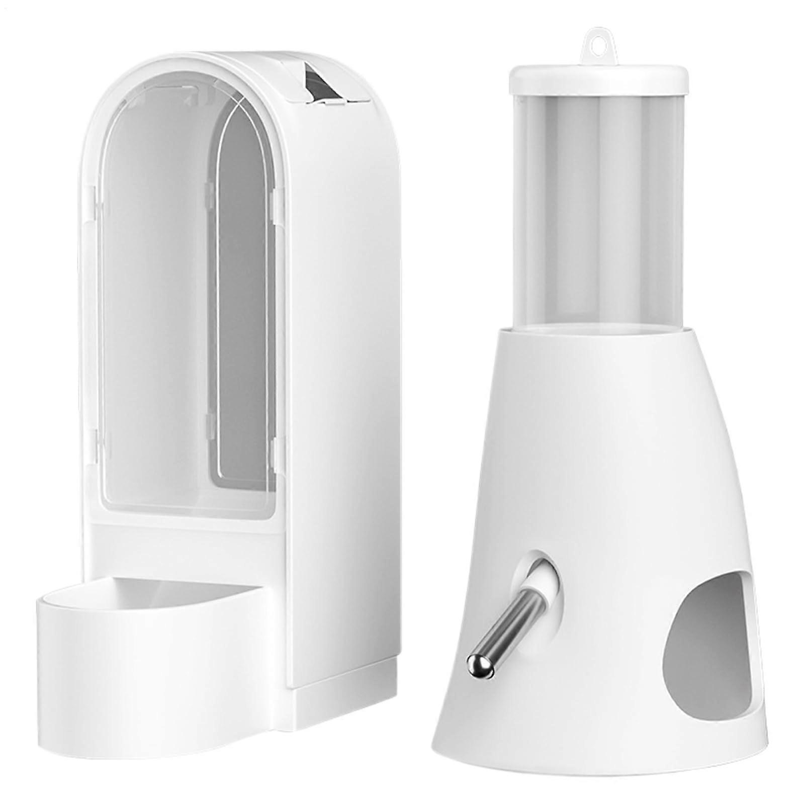 Automatic Hamster Bottle - Large Capacity Food Dispenser For Gerbils, Rabbits, Hedgehogs | Waterproof Anti-Drip Container