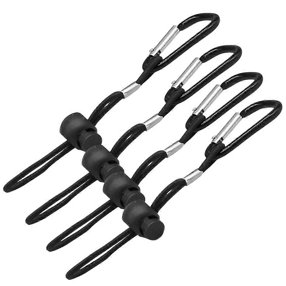 4Pcs Compact Yo-Yo Hanger Daily Use Portable Accessory For Kids In Black Color