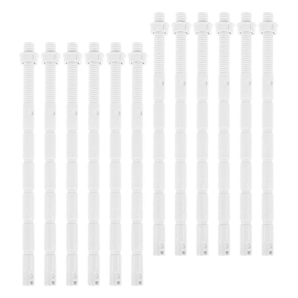 Enhanced Experience Flush Button Toilet Tank Button Assembly for Bathroom Installation Homeowners Flush Mechanism Repair 15.20X1.50X1.50CM 12Set