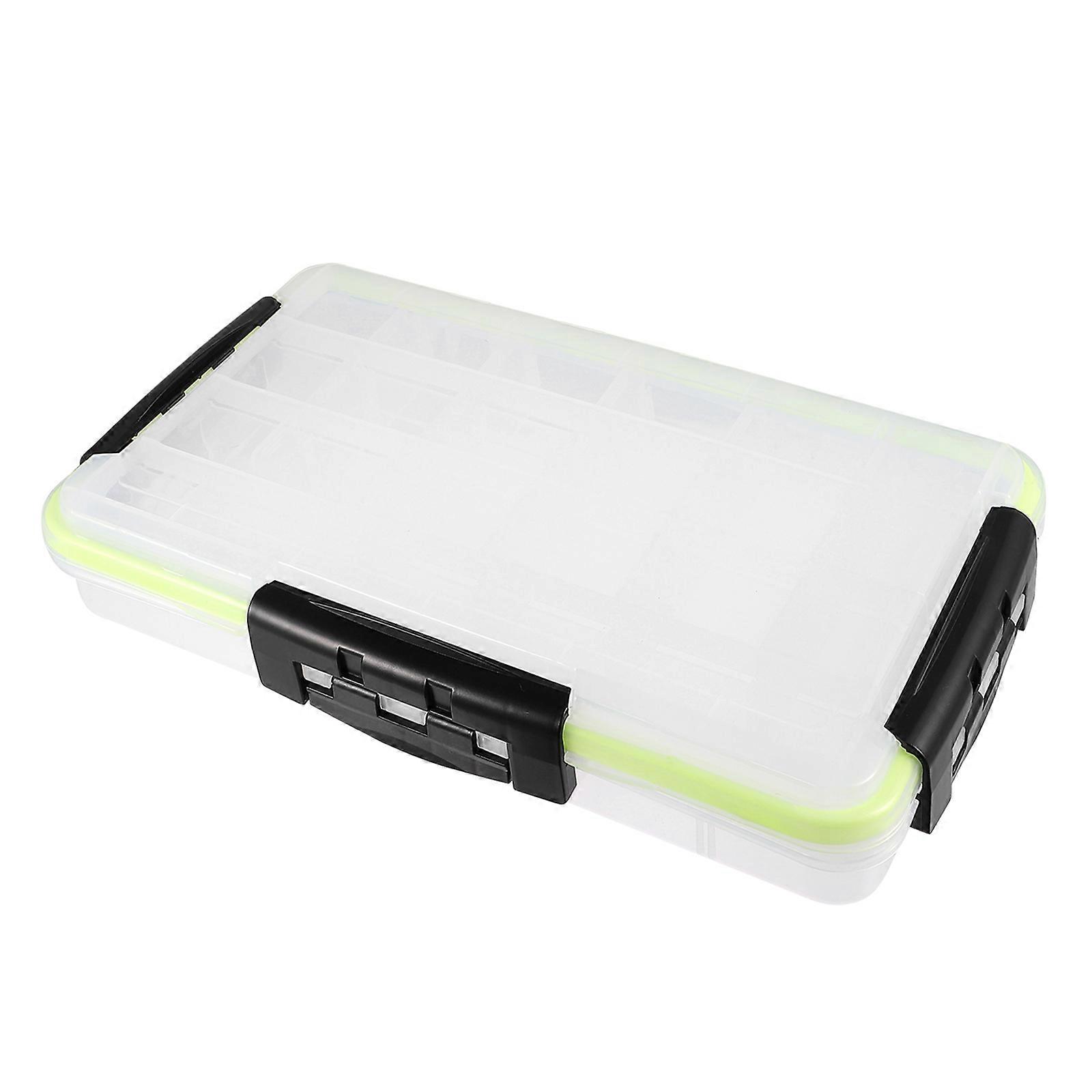 Bait Storage Container Storage Box Anglers Preventing Tangling Rectangular Simple Design 5.50 Cm Height 1Set