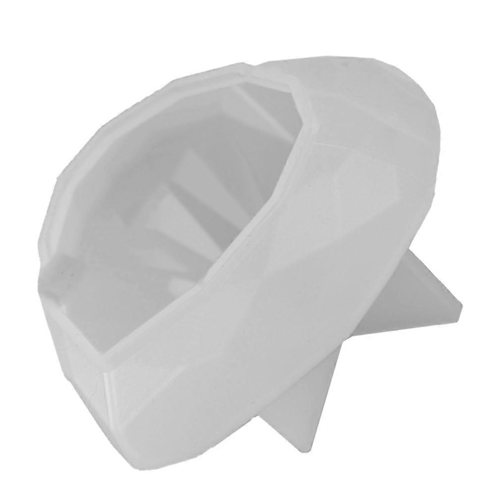 كريستال الايبوكسي العفن 1 قطعة اليدوية الفن العفن لعشاق DIY تتميز بتصميم شكل قلب الماس