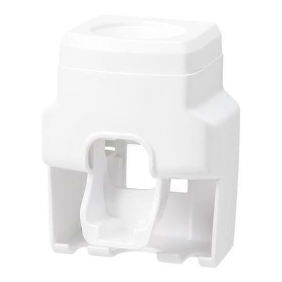 Automatic Toothpaste Dispenser Set Easy to Install Wall-Mounted Toothpaste Squeezer with Toothbrush Holder Bathroom Accessories