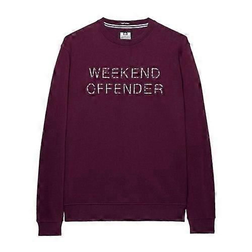 Weekend Offender Mens Warwick Crew Neck Sweatshirt