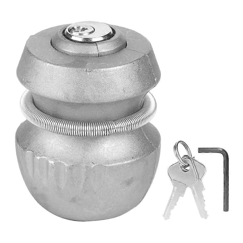 trailer hitch lock with 2 keys for universal tow ball