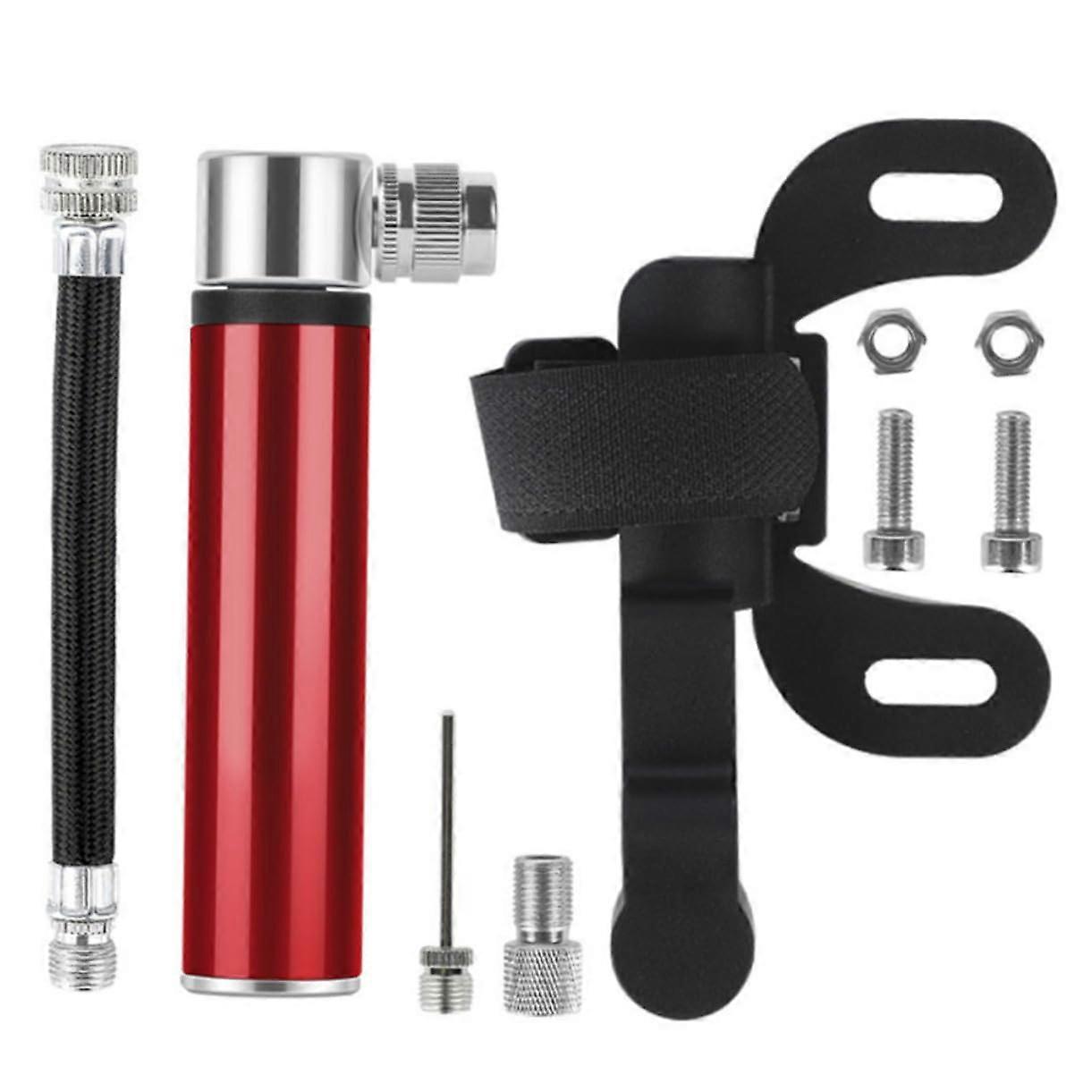 Portable Bicycle Pump Mini Floor Pump for Bikes, Compact Tyre Inflator, Lightweight Air Pump for Mini Bicycles and Cycling