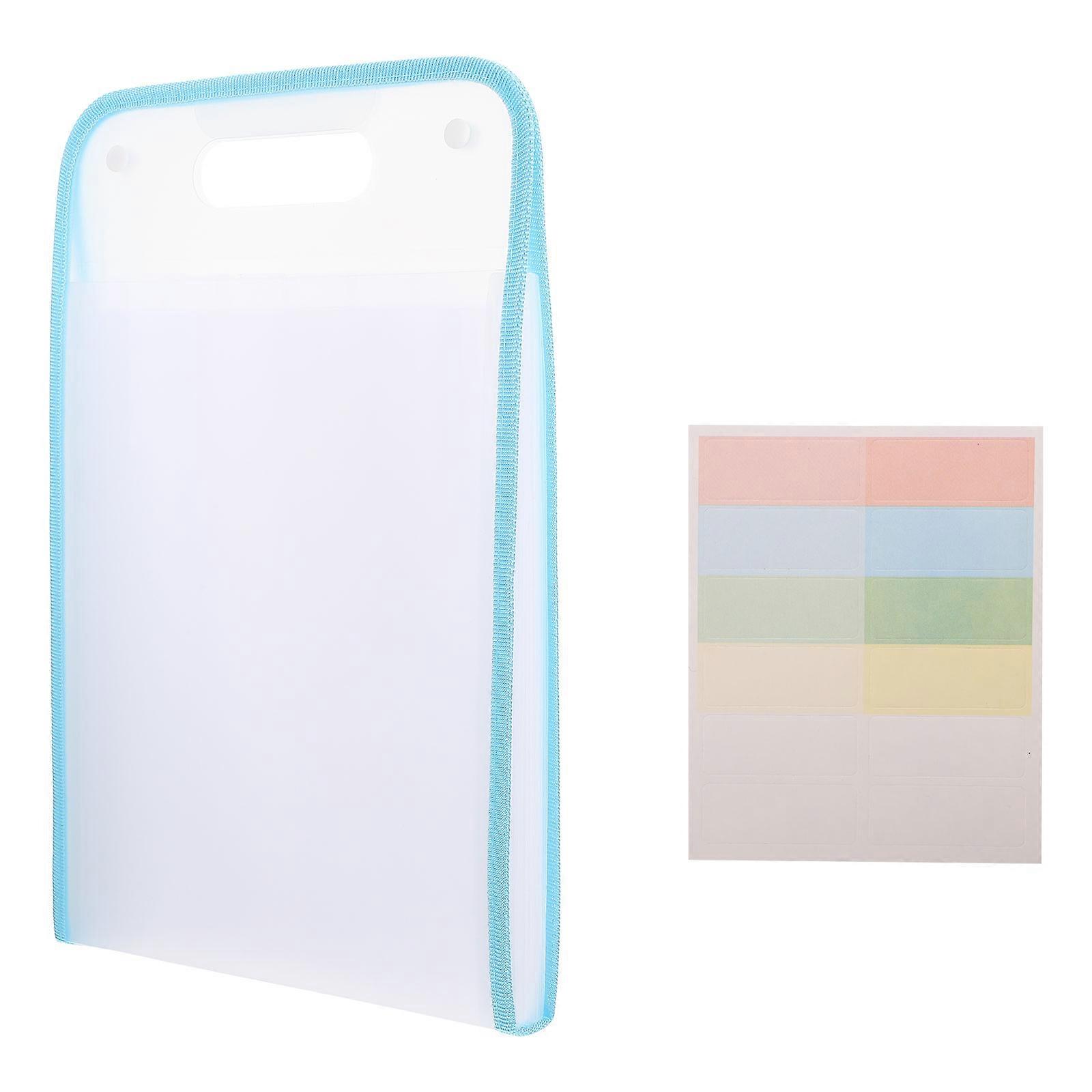 Receipt Organizer For Home Use Plastic Multi-Functional File Holder Small Size 1Pack