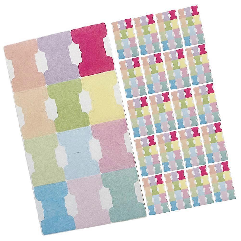 Writable Sticky Index Tabs 30 Sheets for Bookmarks, Notes & Folder Organization Smooth Writing, Non Damaging, Colored Labels for Page Marking and