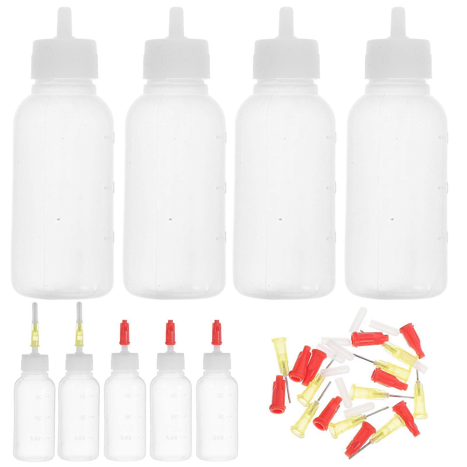 Needle Point Glue Applicator Bottle for Soldering with Fine Tip 10Pcs