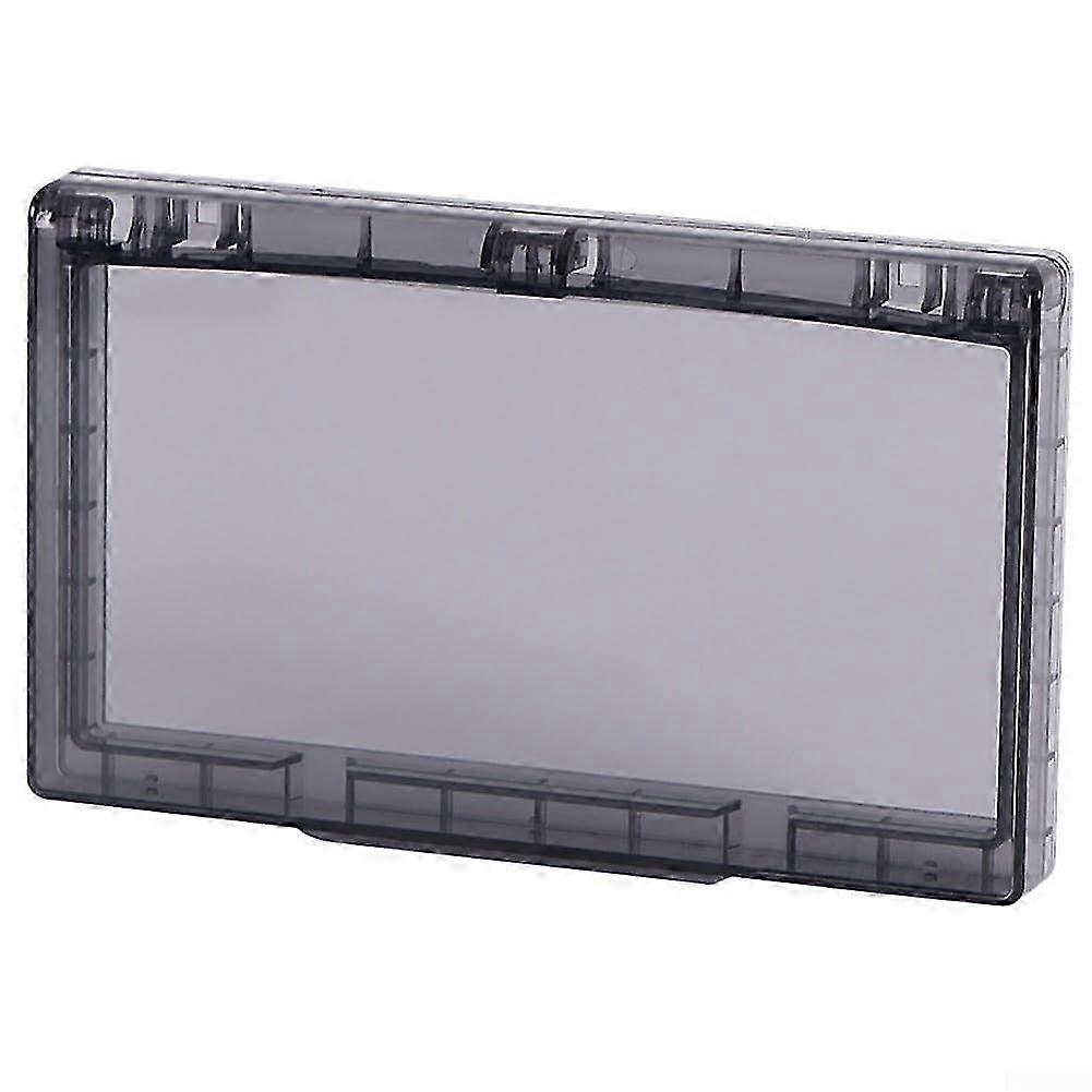 2025 Plastic Waterproof Socket Cover Wall Mount Protection Box (Black)