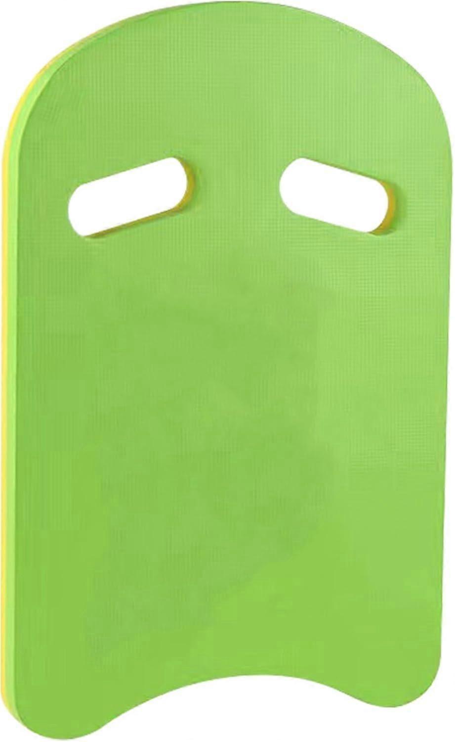 Foam swimming board, swimming board, uni, kickboards with handles, foam swimming kickboard, for swimming exercises and training (green, 1 piece)