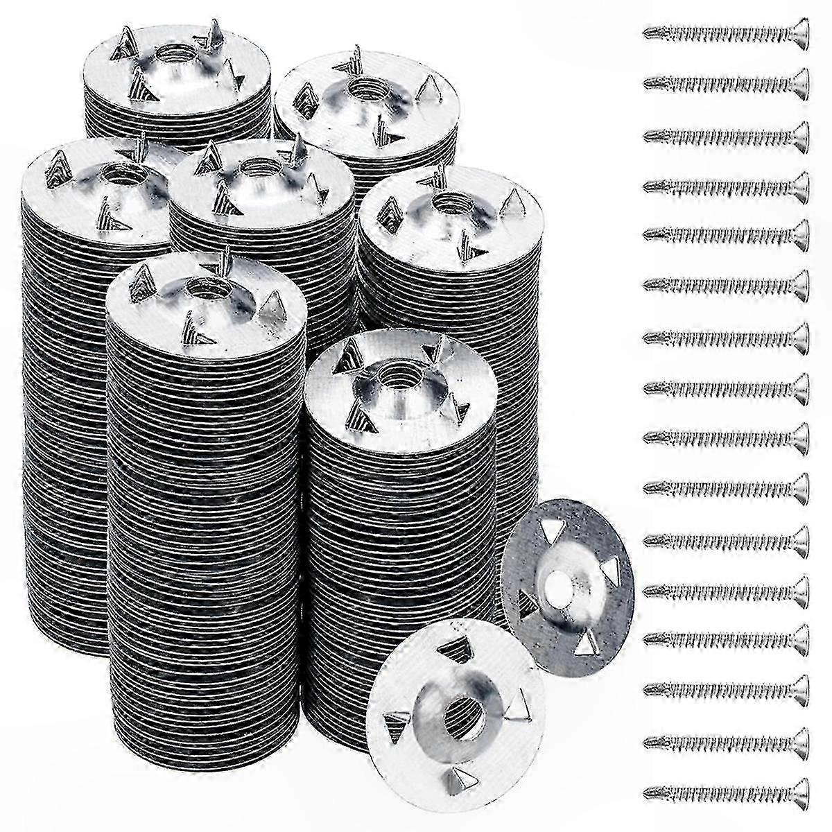 300 Pieces Foam Board Installation Kit with Screws and Washers for Panel Mounting