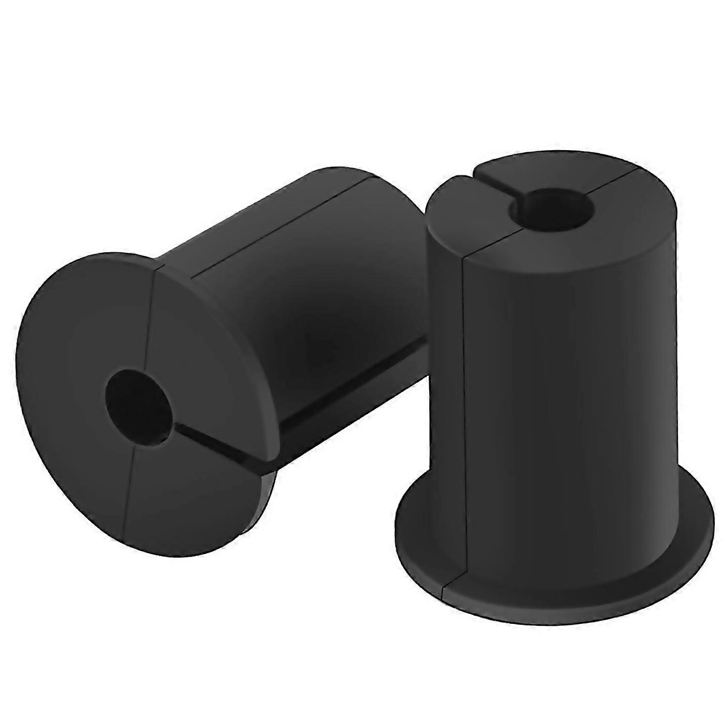 For 2pcs cable routing kit for ethernet cable wall grommetblack