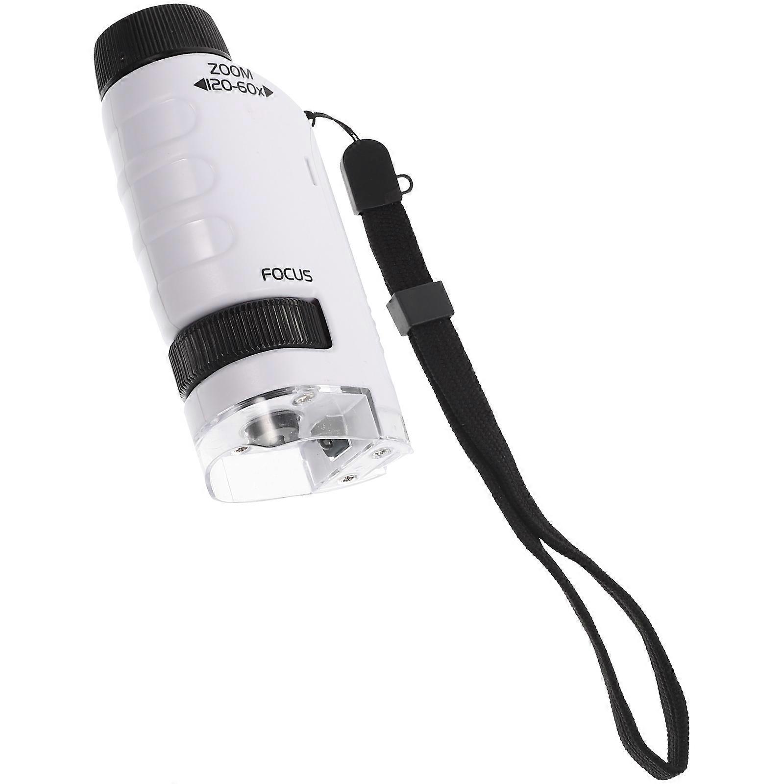 Educational Magnifier For Students 2Pcs Monocular Toy Science Laboratory 3.77X1.77X1.18IN Portable