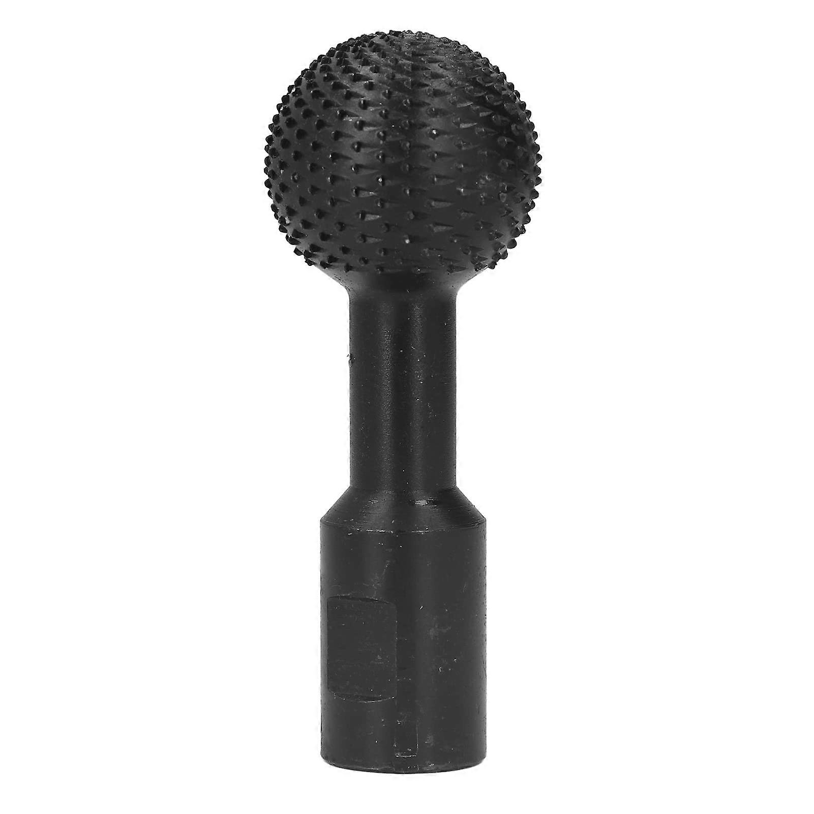 Spherical Wood Carving Cutter For 10 Mm Rotary File, Compatible With 100 Angle Grinders, Woodworking, Black