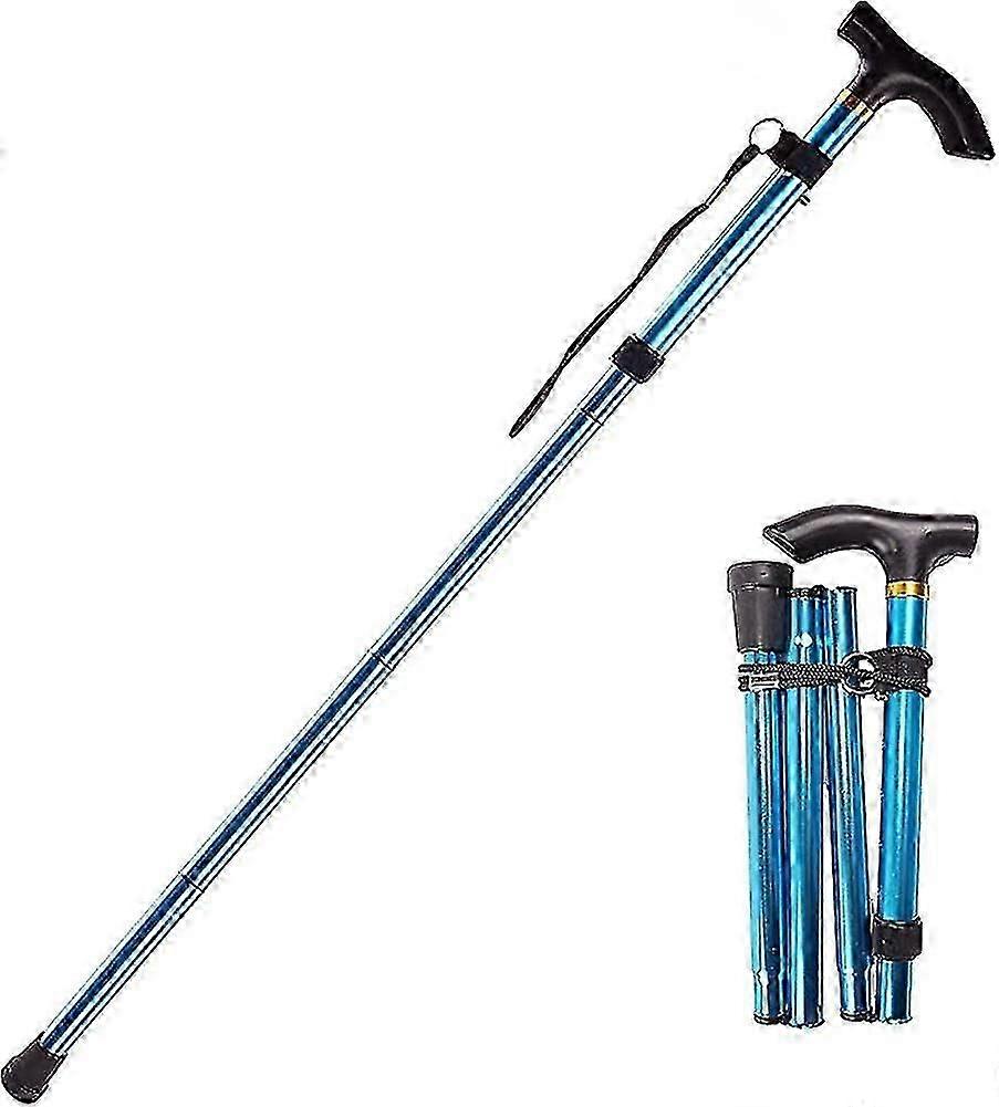 Aluminum Walking Stick, Lightweight Foldable Walking Stick, Foldable Walking Gift