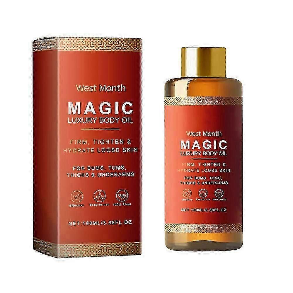 Magic Body Oil (100ml) Γεμίζει, συσφίγγει και ενυδατώνει το δέρμα για πιο σφριγηλό μηρό και κοιλιά