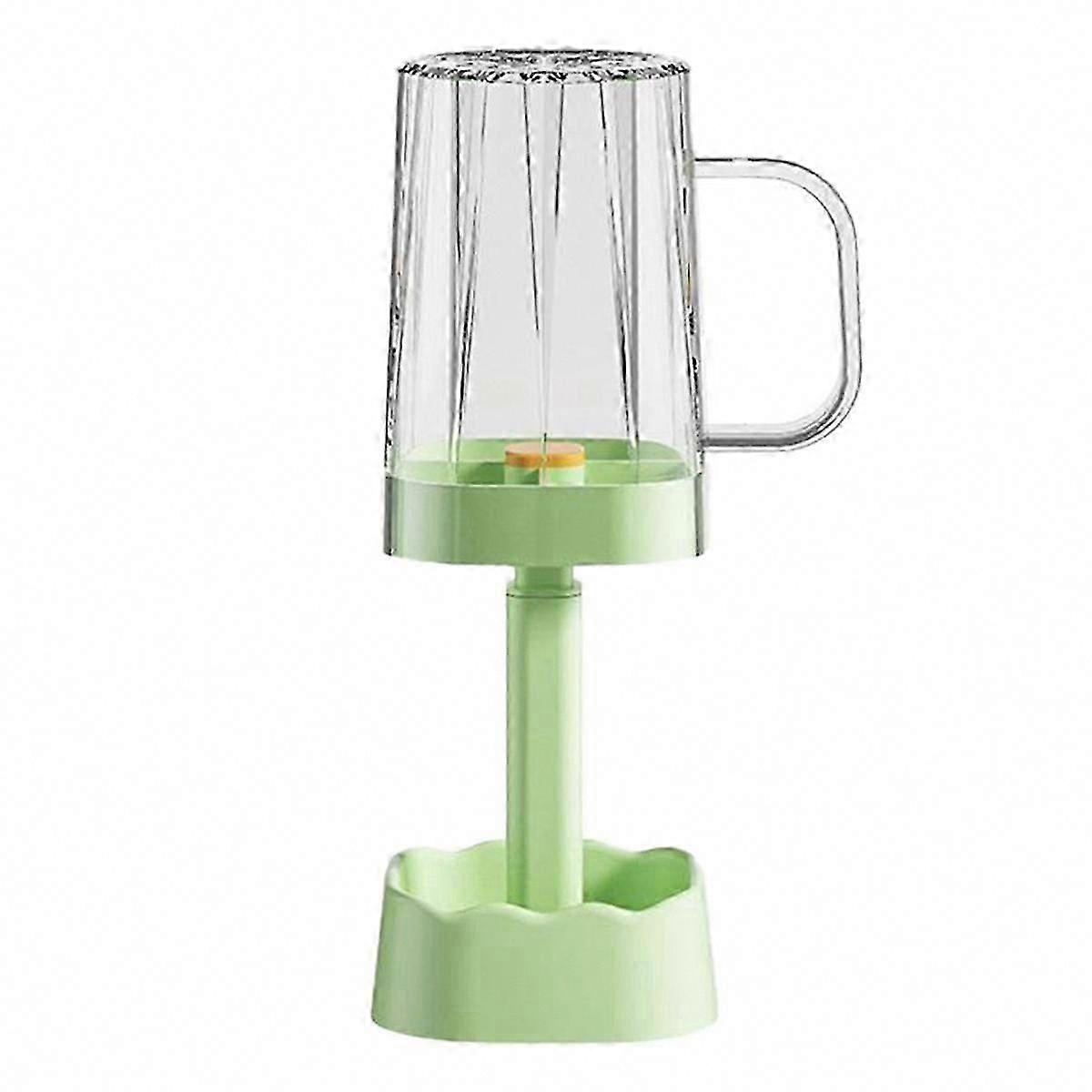 Toothbrush Holder with Cup for All Toothbrushes - Compact Bathroom Organizer